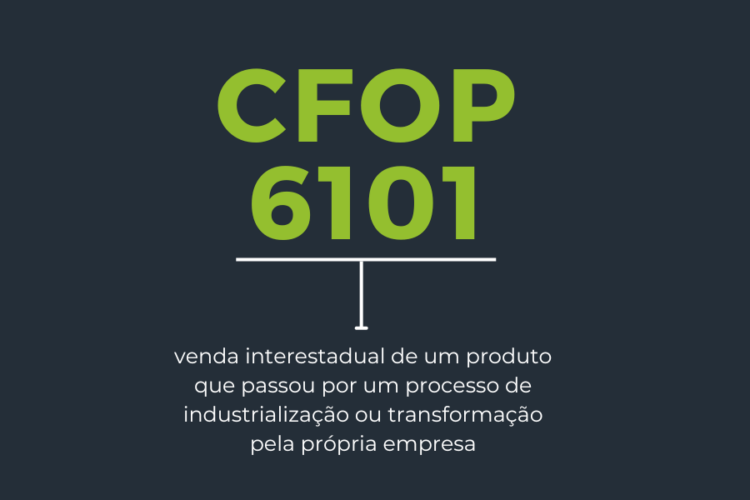 CFOP 6101