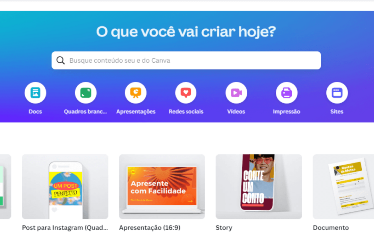 Canva - ferramentas gratuitas para MEI