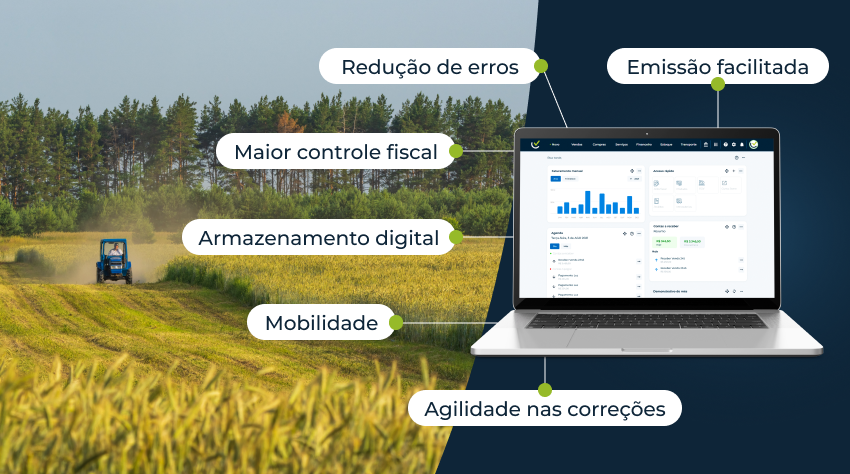 Benefícios da Nota Fiscal de Produtor Rural NFP-e