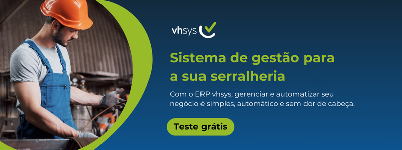 Sistema de gestão para a sua serralheria