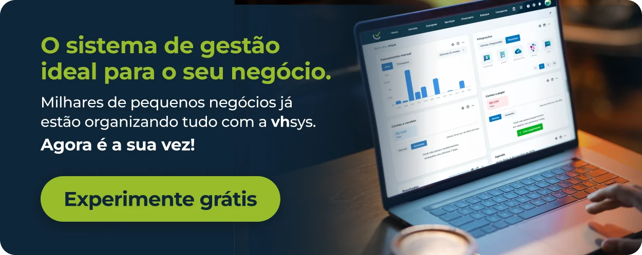 Sistema ERP vhsys teste grátis por 7 dias