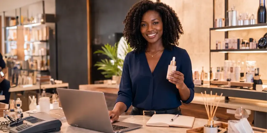 Venda cosméticos na loja física e online para lucrar mais